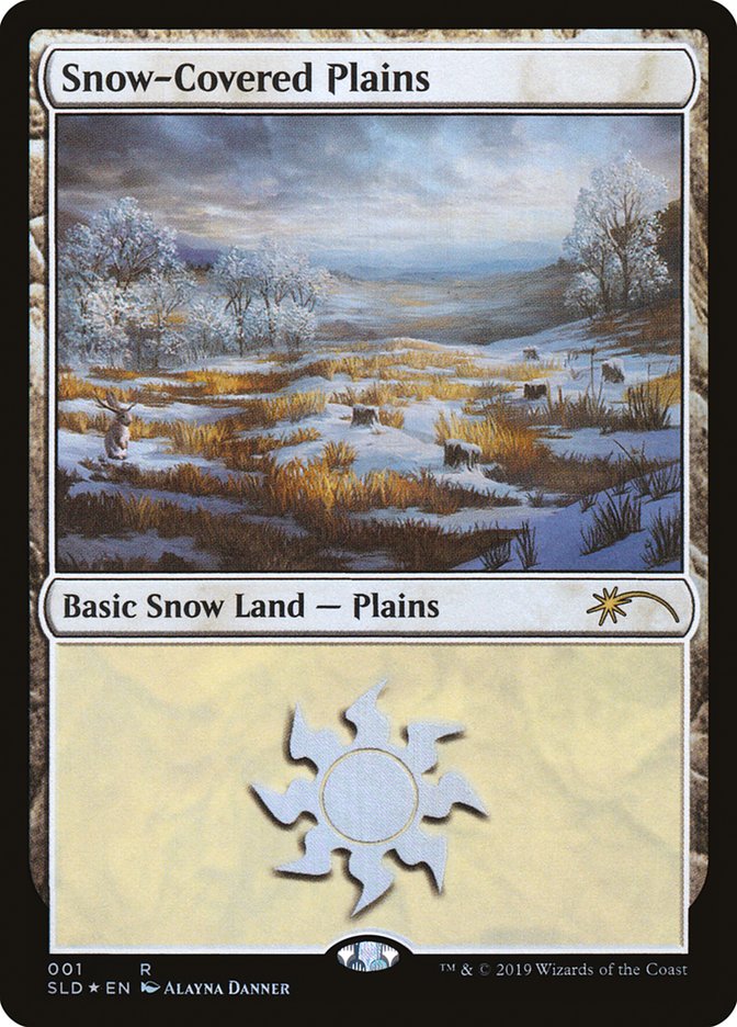 Snow-Covered Plains (001) [Secret Lair Drop Series] | I Want That Stuff Brandon