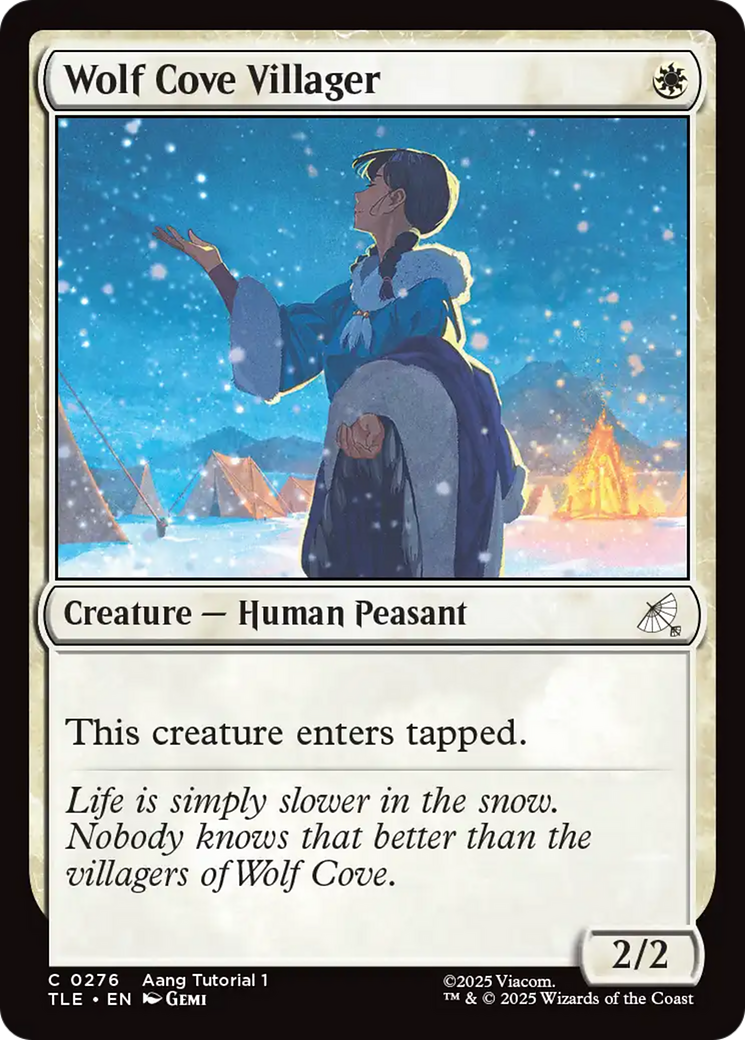 Wolf Cove Villager (0276) [Avatar: The Last Airbender: Eternal-Legal] | I Want That Stuff Brandon