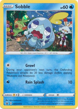 Sobble (SWSH073) [Sword & Shield: Black Star Promos] | I Want That Stuff Brandon