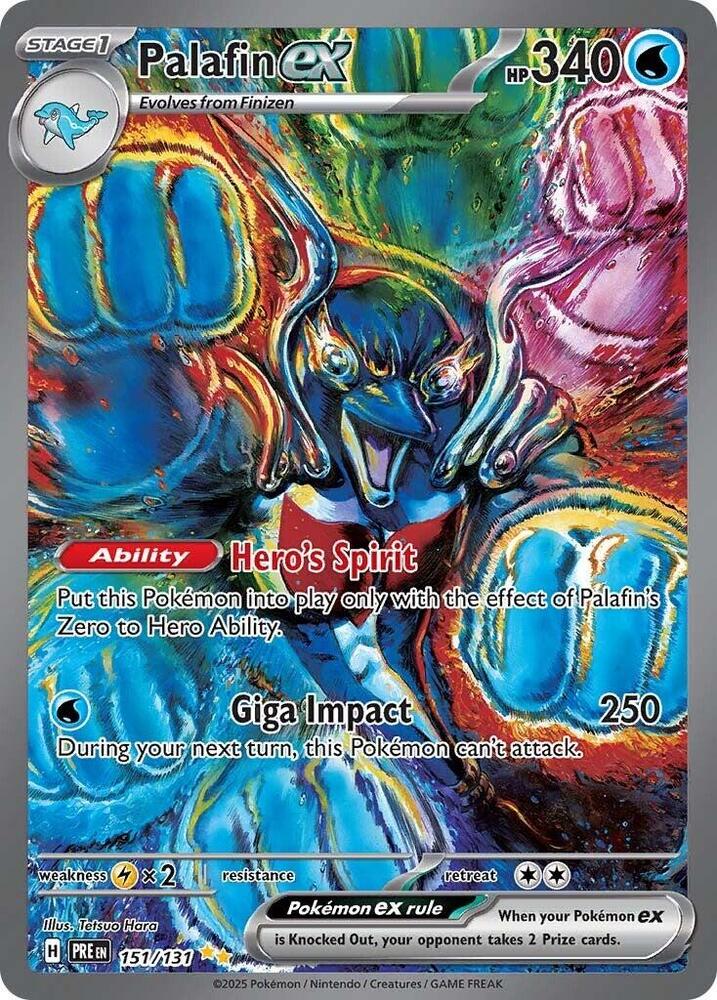 Palafin ex (151/131) [Scarlet & Violet: Prismatic Evolutions] | I Want That Stuff Brandon