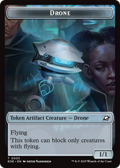 Robot // Drone Double-Sided Token [Edge of Eternities Tokens] | I Want That Stuff Brandon