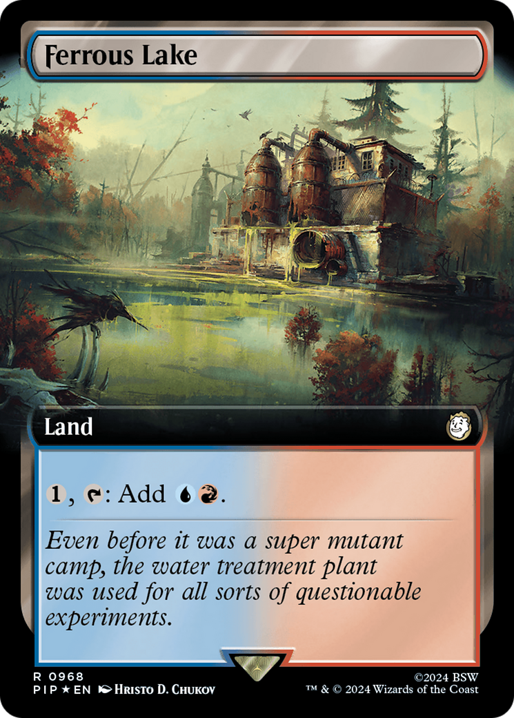 Ferrous Lake (Extended Art) (Surge Foil) [Fallout] | I Want That Stuff Brandon