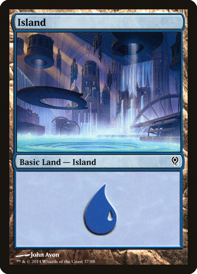 Island (37) [Duel Decks: Jace vs. Vraska] | I Want That Stuff Brandon