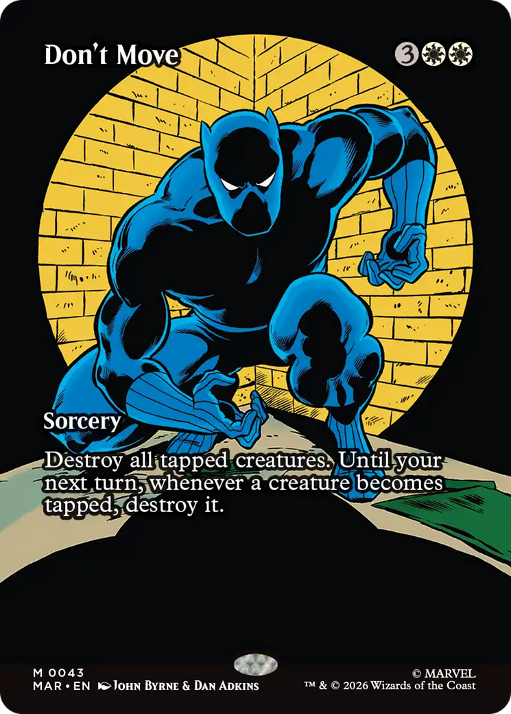 Don't Move (Borderless) [Marvel Universe: Eternal-Legal] | I Want That Stuff Brandon