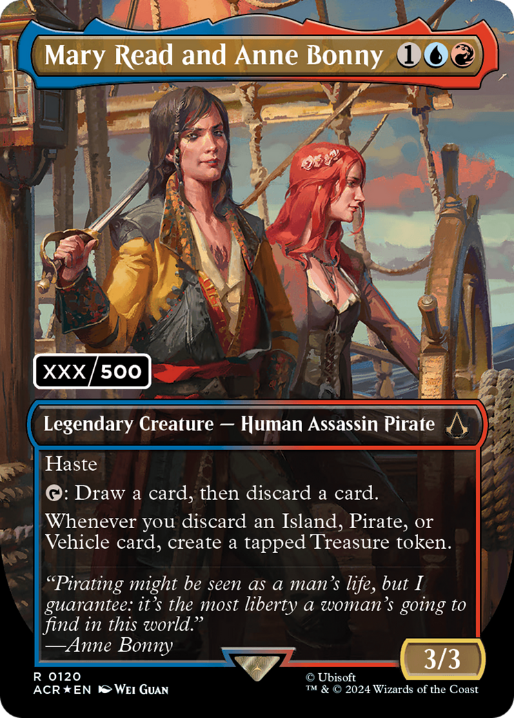 Mary Read and Anne Bonny (English) (Serial Numbered) [Assassin's Creed] | I Want That Stuff Brandon