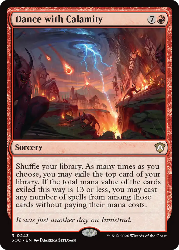 Dance with Calamity [Secrets of Strixhaven Commander] | I Want That Stuff Brandon
