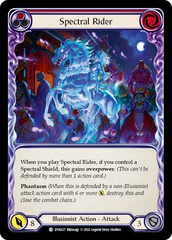 Spectral Rider (Red) [DYN227] (Dynasty)  Rainbow Foil | I Want That Stuff Brandon