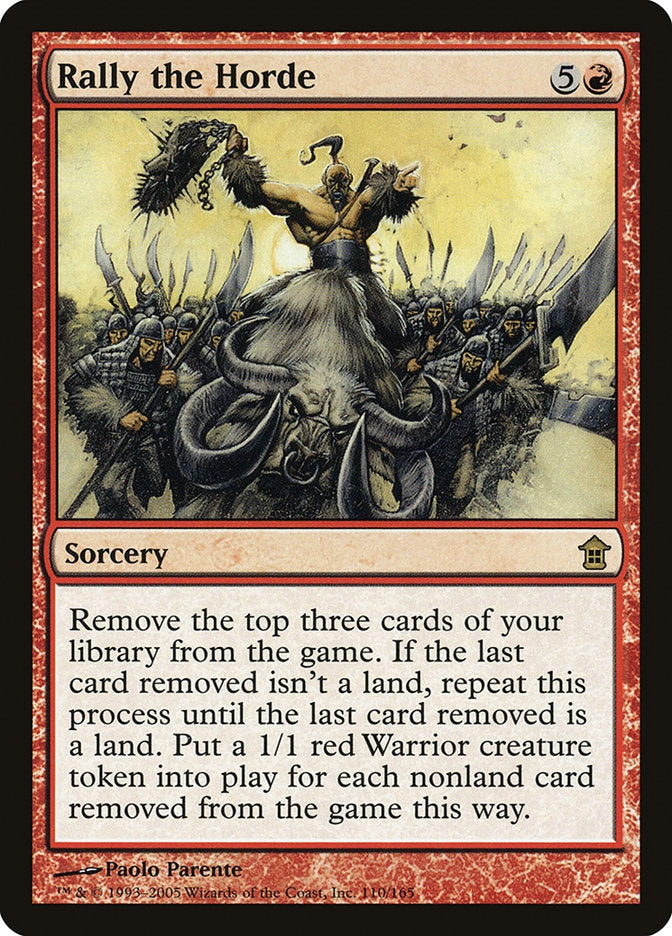 Rally the Horde [Saviors of Kamigawa] | I Want That Stuff Brandon