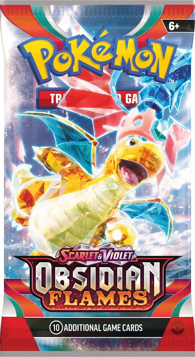 Scarlet & Violet: Obsidian Flames - Booster Pack | I Want That Stuff Brandon