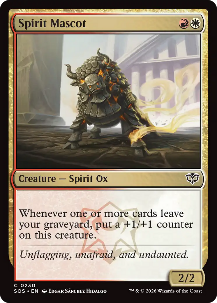 Spirit Mascot [Secrets of Strixhaven] | I Want That Stuff Brandon