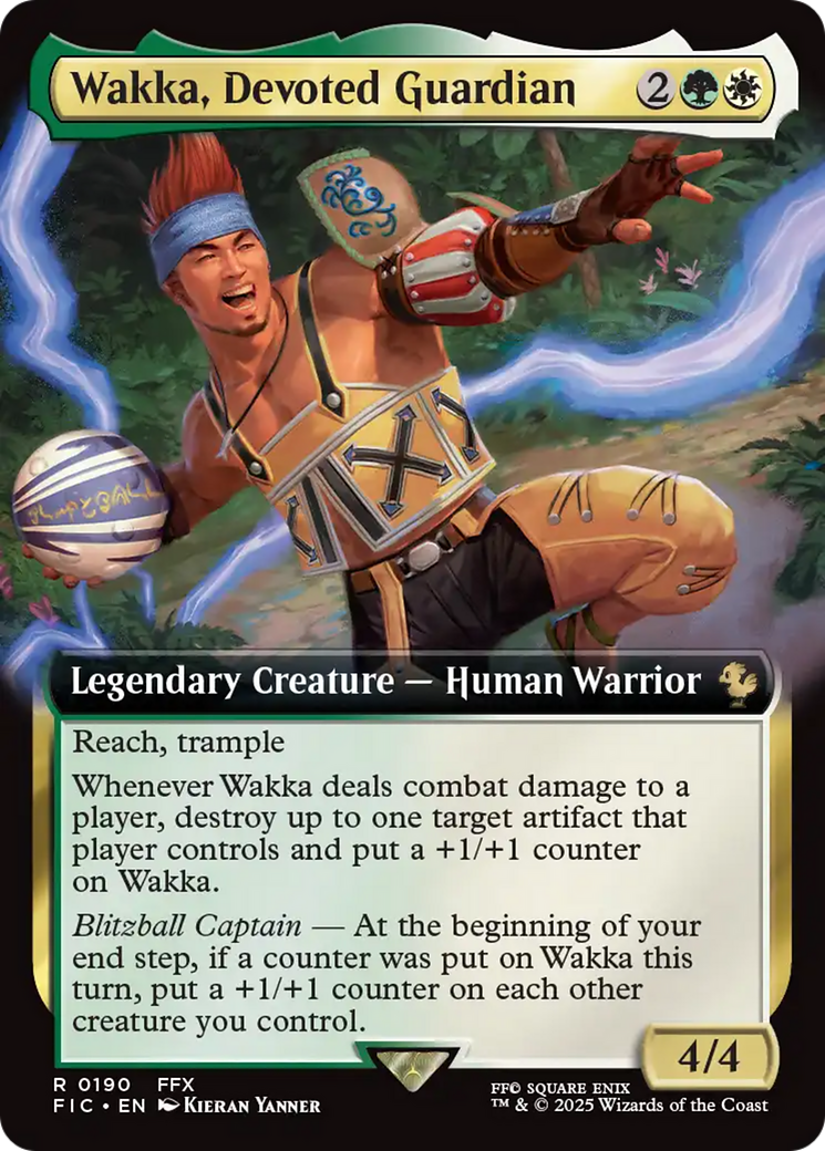Wakka, Devoted Guardian (Extended Art) [FINAL FANTASY Commander] | I Want That Stuff Brandon