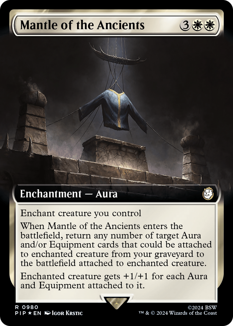 Mantle of the Ancients (Extended Art) (Surge Foil) [Fallout] | I Want That Stuff Brandon