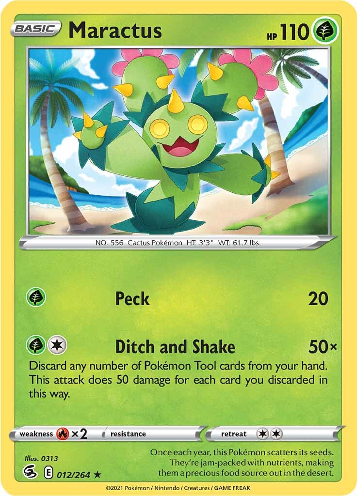 Maractus (012/264) [Sword & Shield: Fusion Strike] | I Want That Stuff Brandon