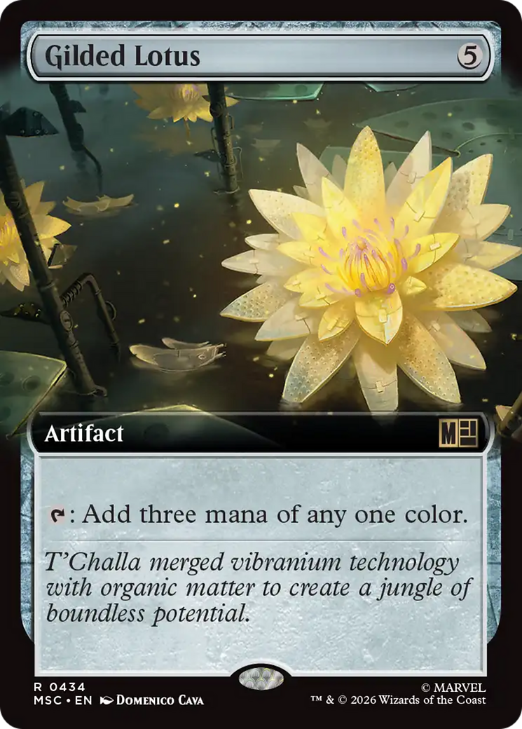 Gilded Lotus (Extended Art) [Marvel Super Heroes Commander] | I Want That Stuff Brandon