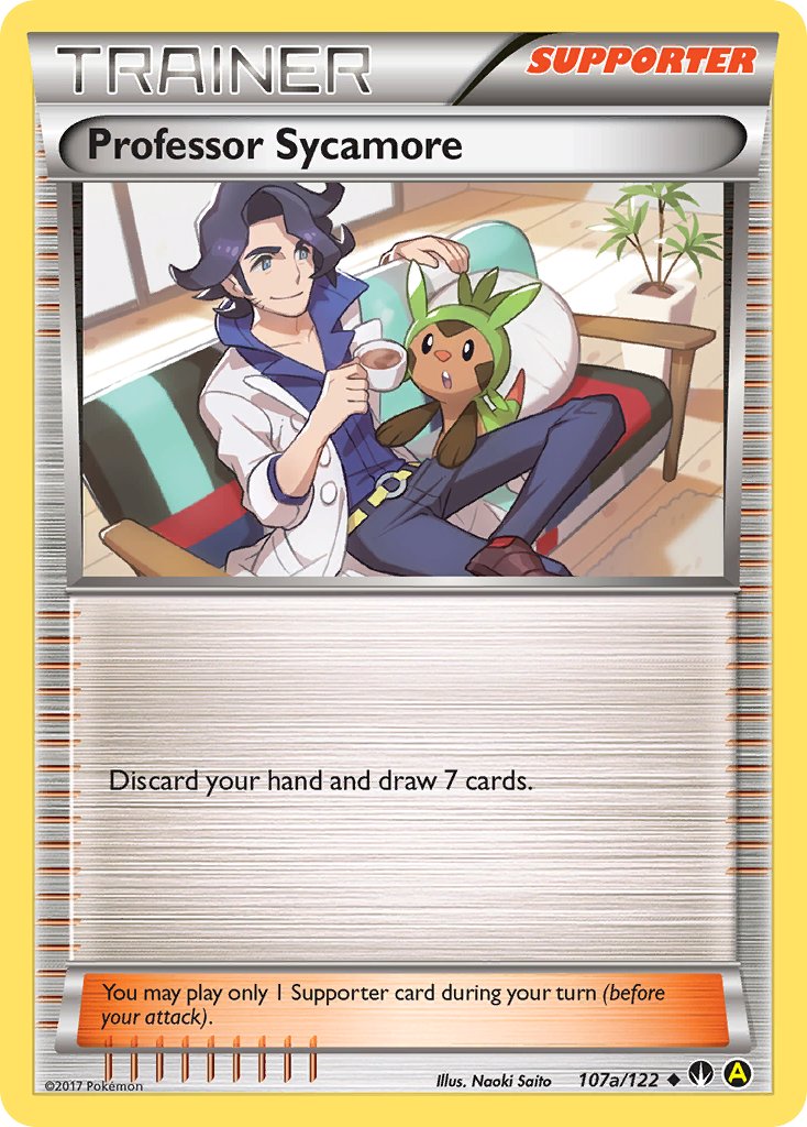 Professor Sycamore (107a/122) [Alternate Art Promos] | I Want That Stuff Brandon