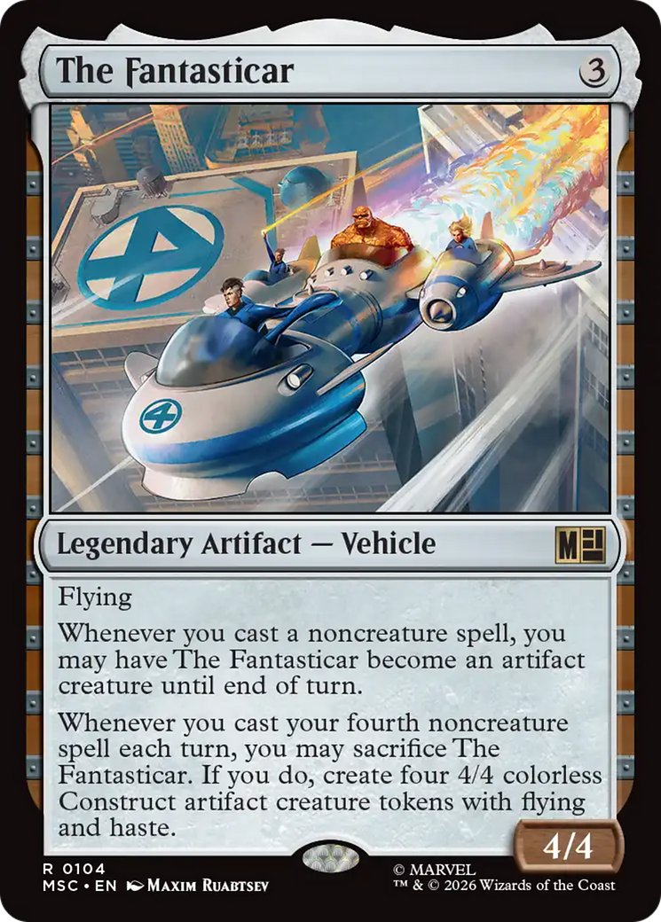 The Fantasticar [Marvel Super Heroes Commander] | I Want That Stuff Brandon