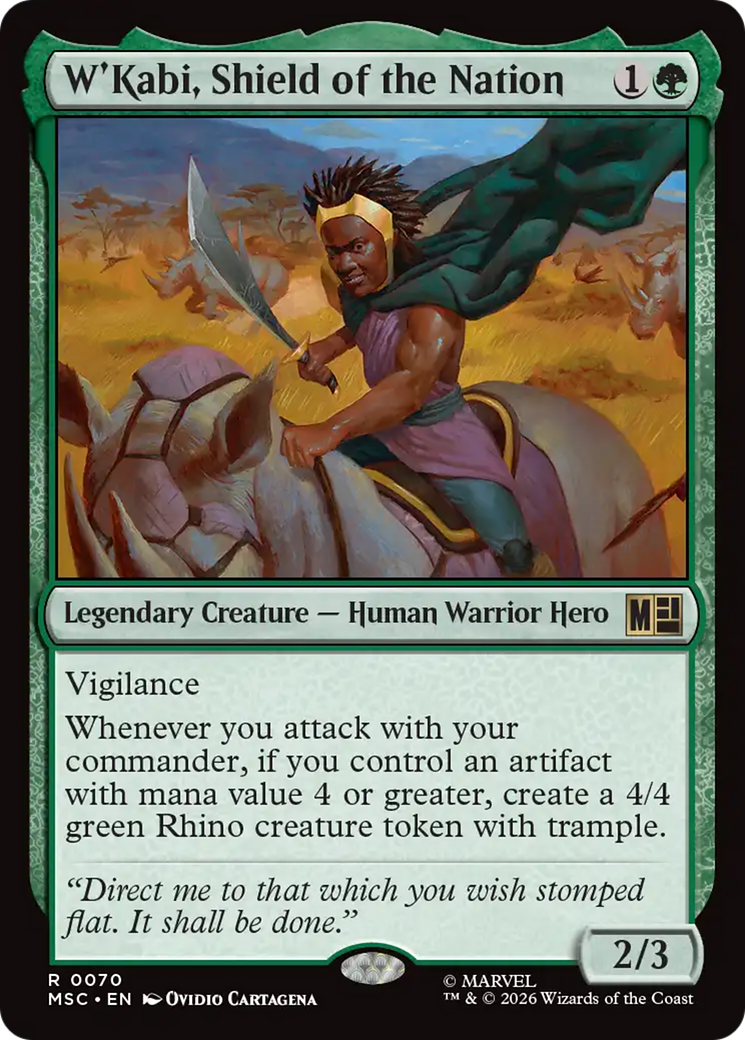 W'Kabi, Shield of the Nation [Marvel Super Heroes Commander] | I Want That Stuff Brandon