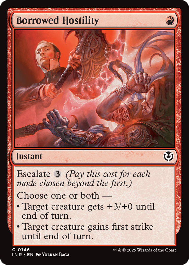 Borrowed Hostility [Innistrad Remastered] | I Want That Stuff Brandon