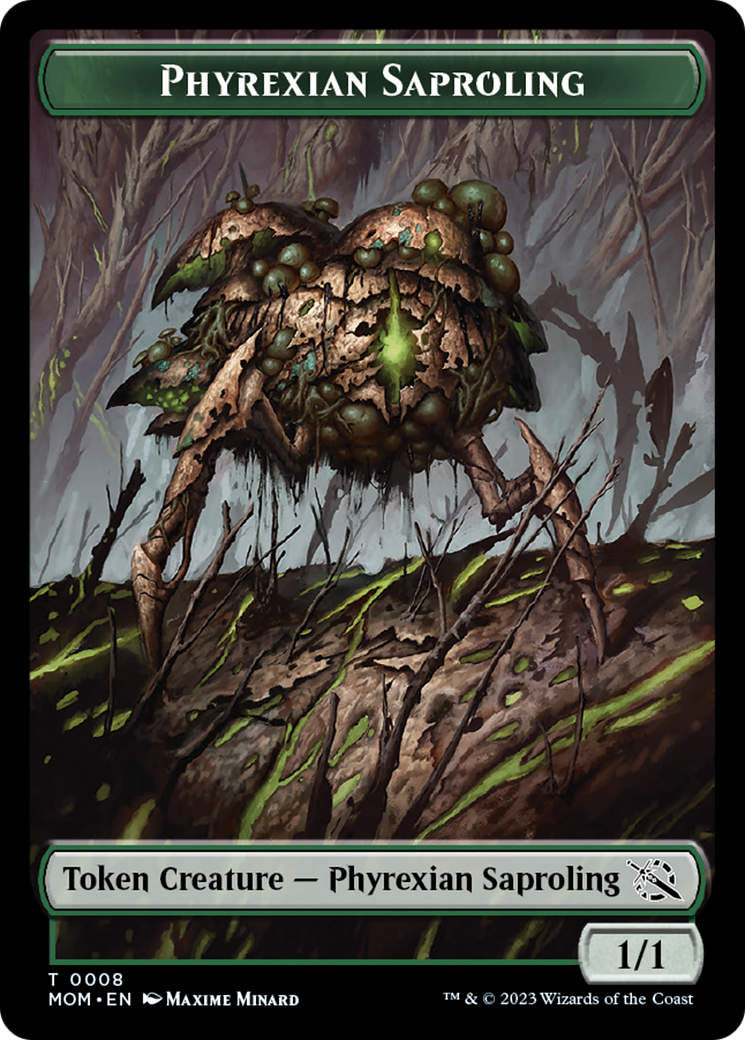 Phyrexian Saproling Token [March of the Machine Tokens] | I Want That Stuff Brandon