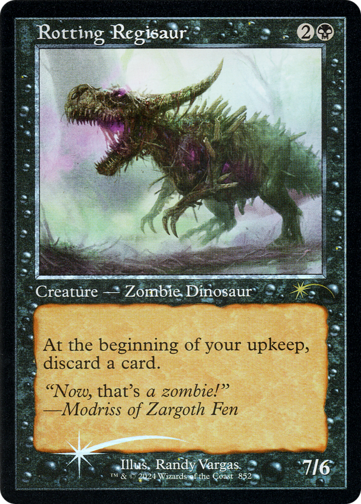 Rotting Regisaur (Retro Frame) [Secret Lair Drop Series] | I Want That Stuff Brandon