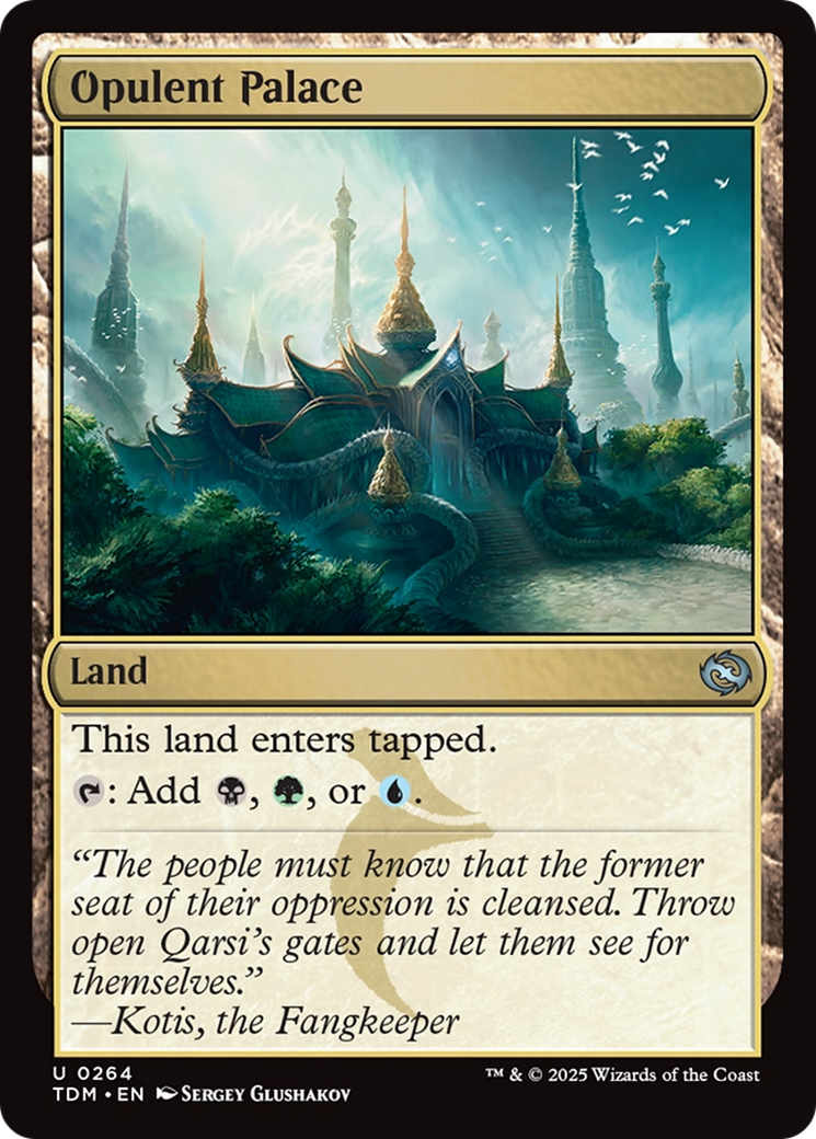 Opulent Palace [Tarkir: Dragonstorm] | I Want That Stuff Brandon