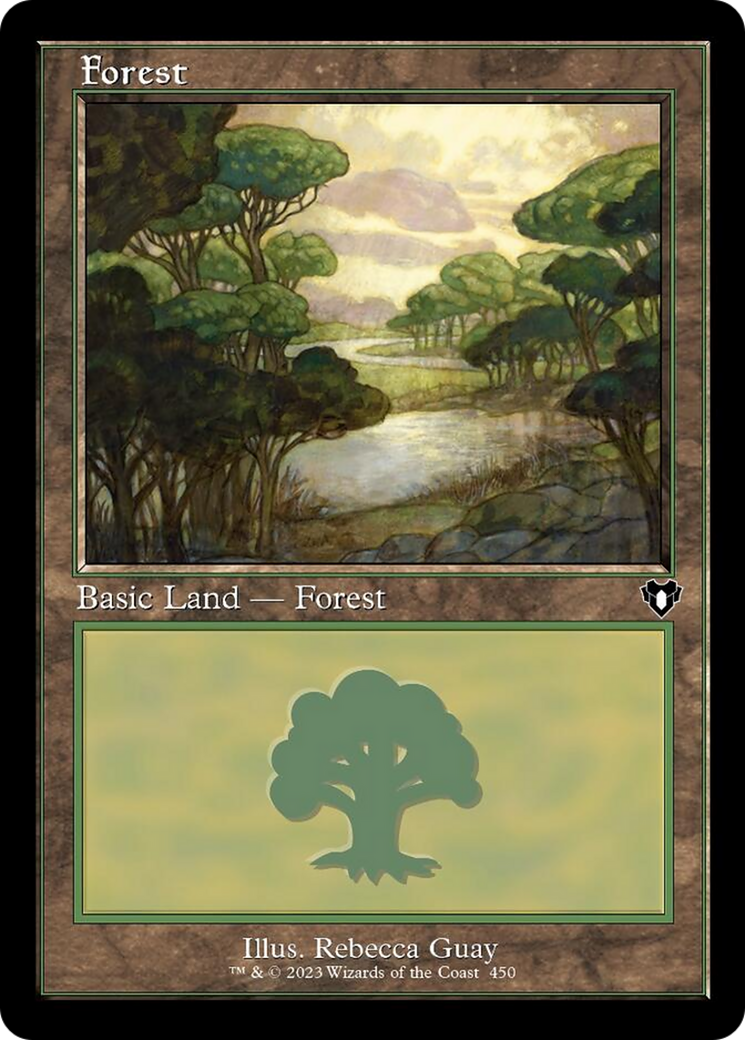 Forest (450) (Retro) [Commander Masters] | I Want That Stuff Brandon