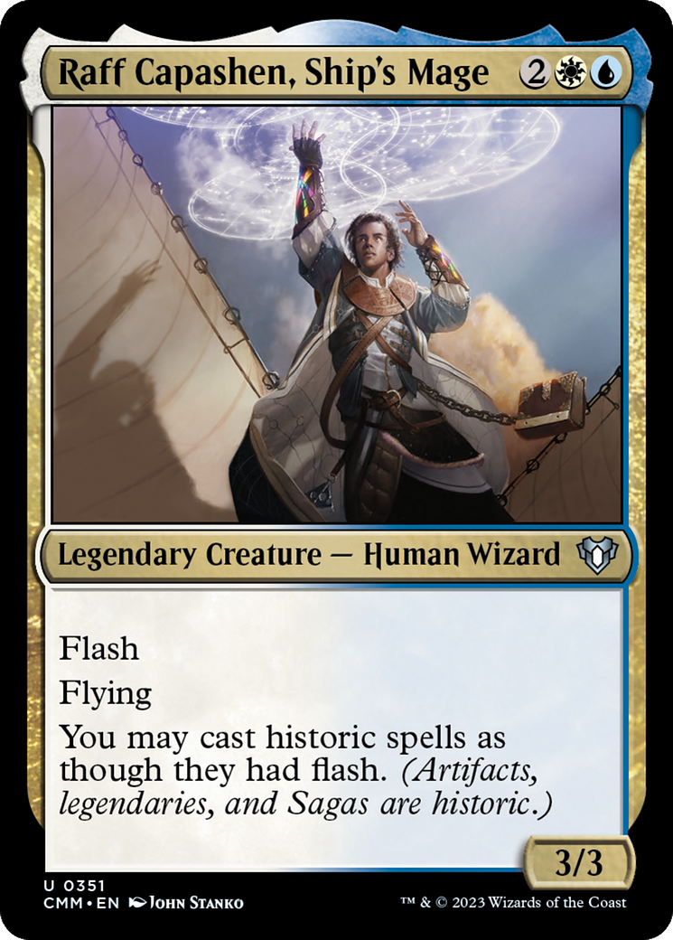 Raff Capashen, Ship's Mage [Commander Masters] | I Want That Stuff Brandon