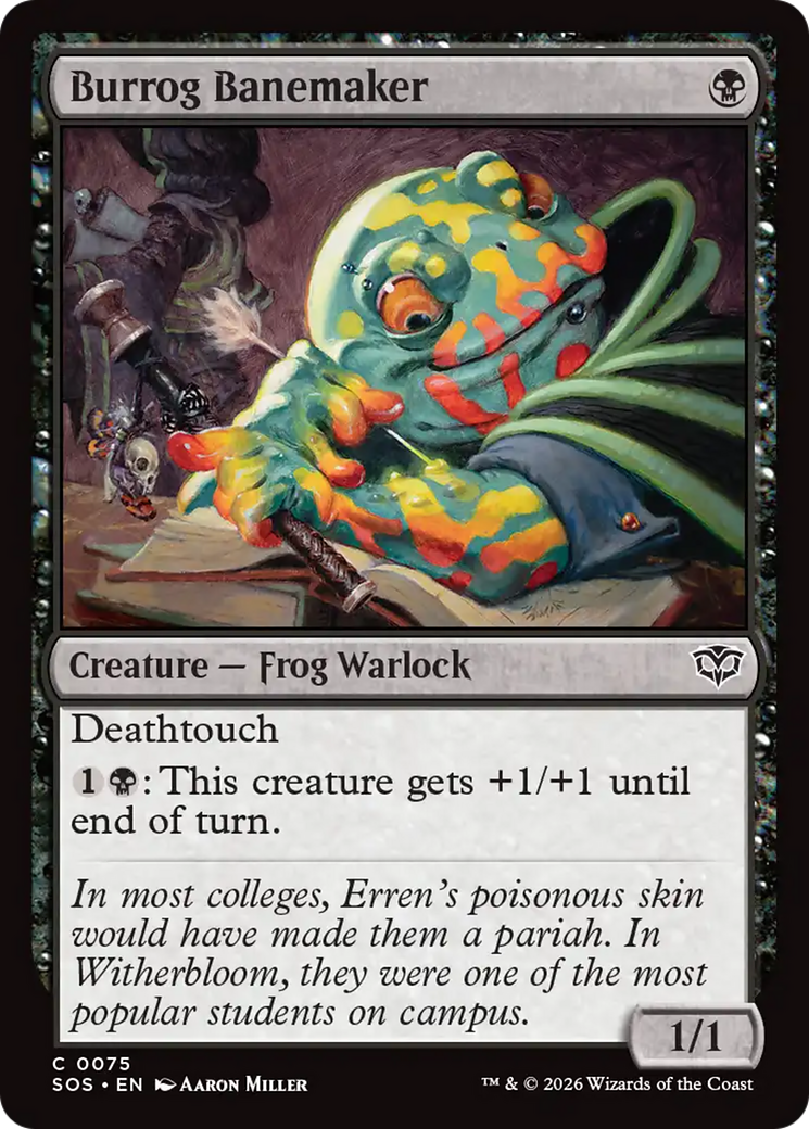 Burrog Banemaker [Secrets of Strixhaven] | I Want That Stuff Brandon