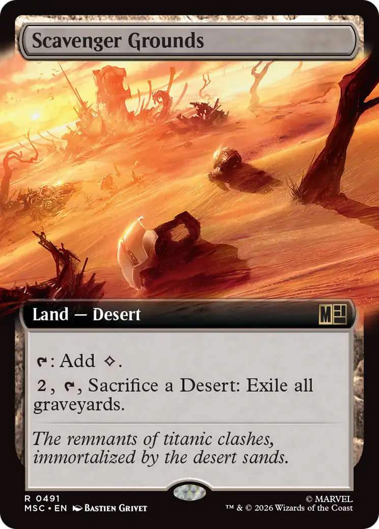 Scavenger Grounds (Extended Art) [Marvel Super Heroes Commander] | I Want That Stuff Brandon