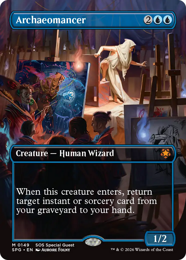 Archaeomancer (Borderless) [Secrets of Strixhaven Special Guests] | I Want That Stuff Brandon