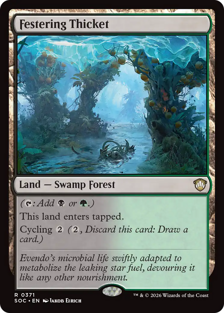 Festering Thicket [Secrets of Strixhaven Commander] | I Want That Stuff Brandon