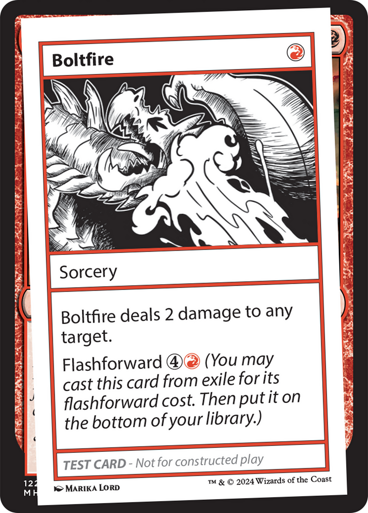 Boltfire [Mystery Booster 2 Playtest Cards] | I Want That Stuff Brandon