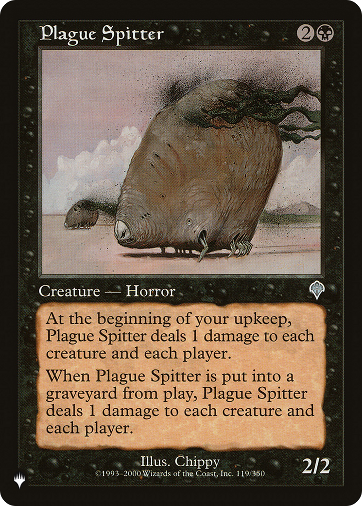 Plague Spitter [The List] | I Want That Stuff Brandon
