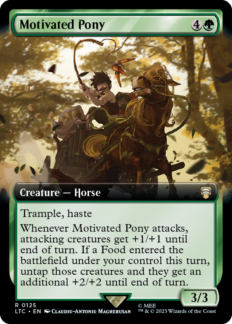 Motivated Pony (Extended Art) [The Lord of the Rings: Tales of Middle-Earth Commander] | I Want That Stuff Brandon