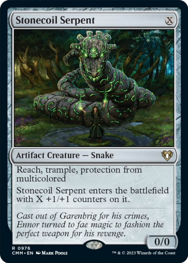 Stonecoil Serpent [Commander Masters] | I Want That Stuff Brandon