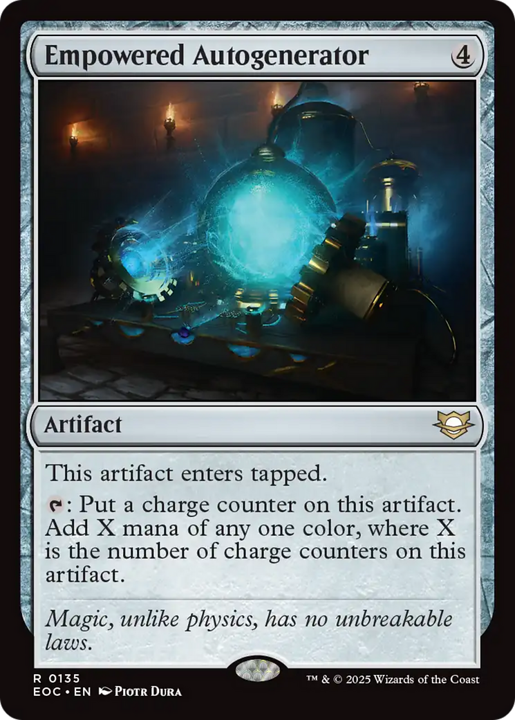 Empowered Autogenerator [Edge of Eternities Commander] | I Want That Stuff Brandon