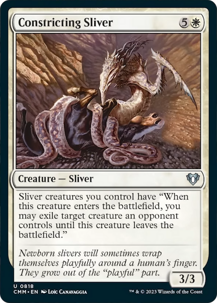 Constricting Sliver [Commander Masters] | I Want That Stuff Brandon