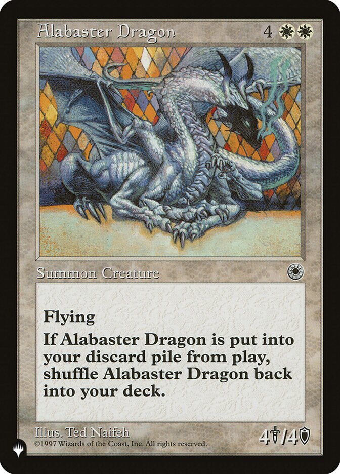 Alabaster Dragon [The List] | I Want That Stuff Brandon