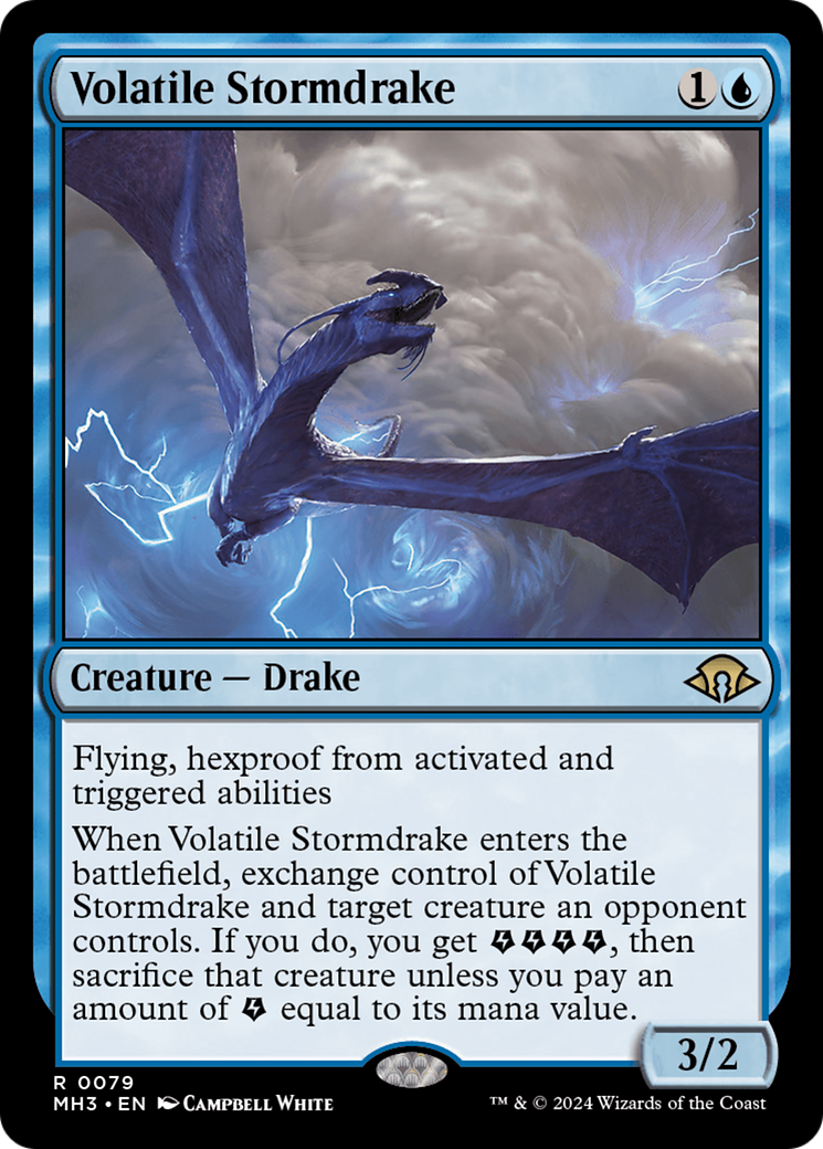 Volatile Stormdrake [Modern Horizons 3] | I Want That Stuff Brandon