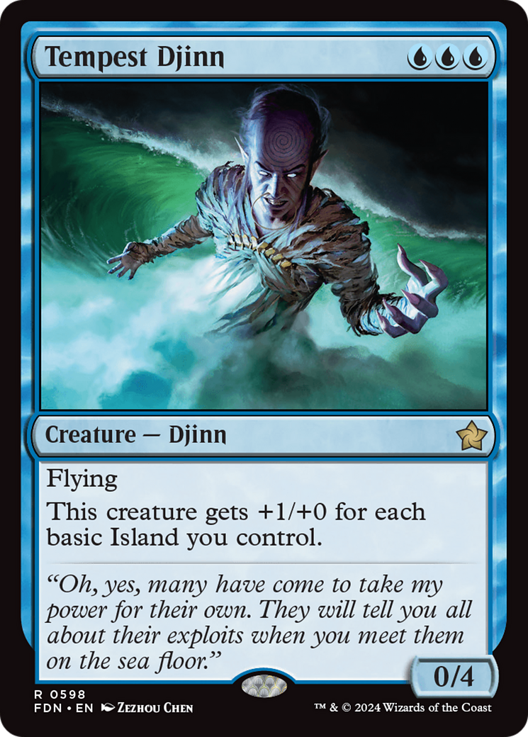 Tempest Djinn [Foundations] | I Want That Stuff Brandon