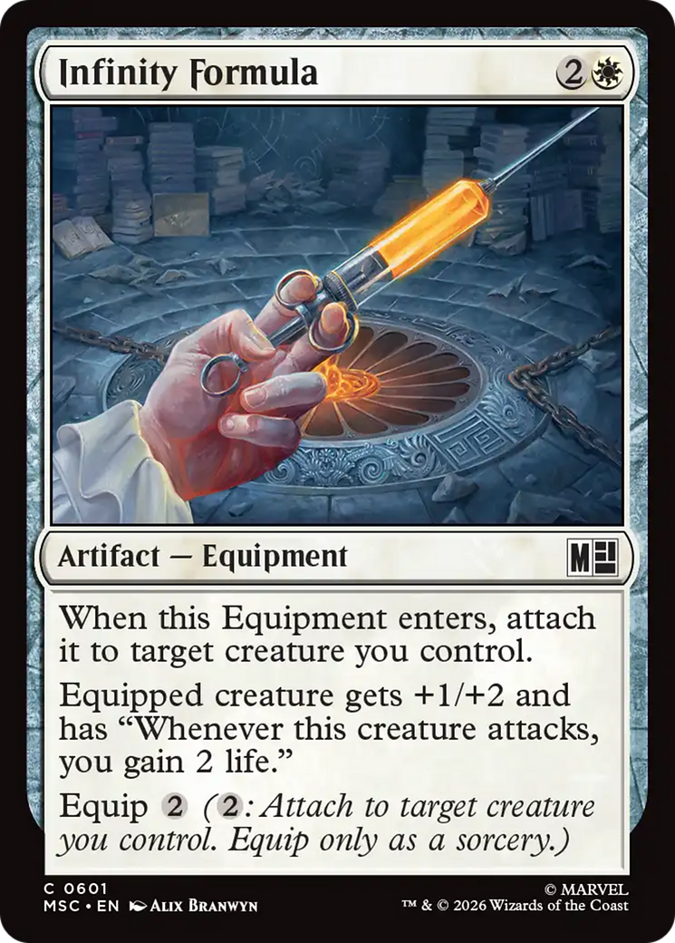 Infinity Formula [Marvel Super Heroes Commander] | I Want That Stuff Brandon