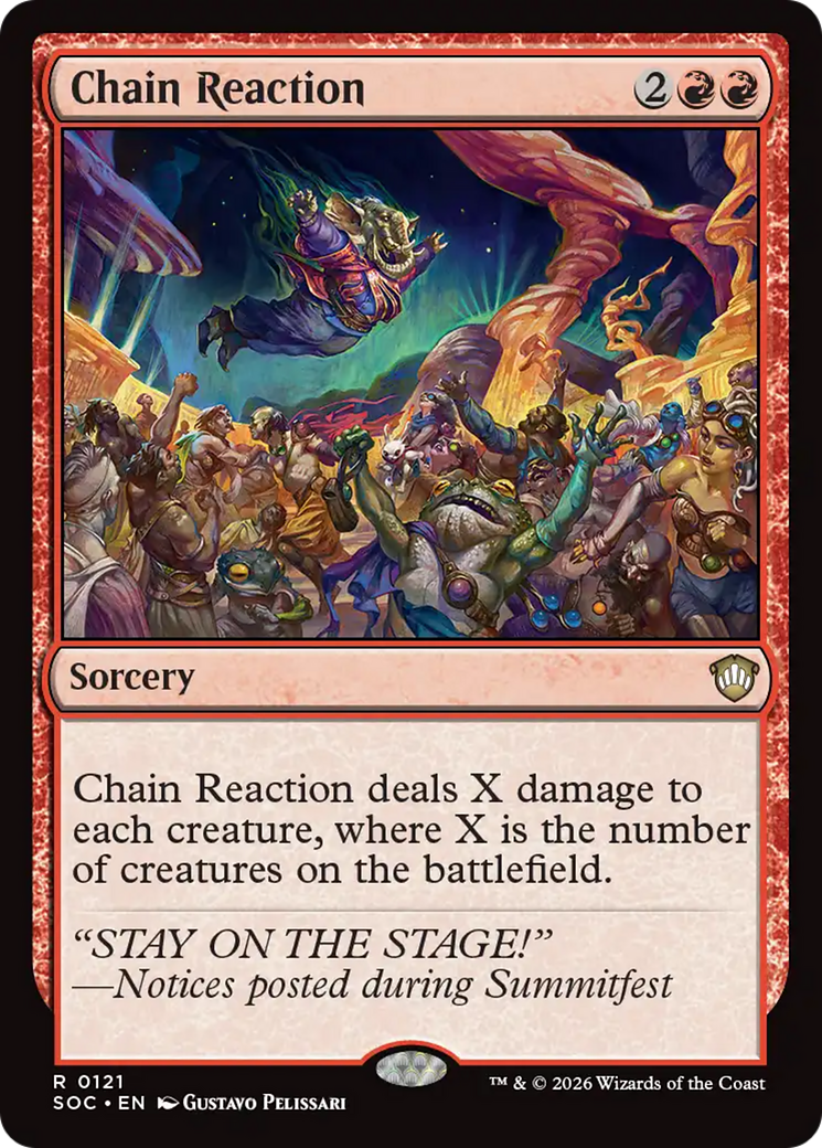 Chain Reaction [Secrets of Strixhaven Commander] | I Want That Stuff Brandon