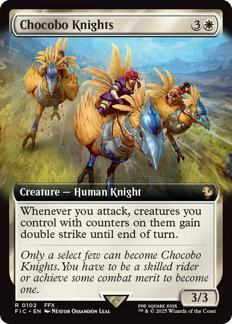 Chocobo Knights (Extended Art) [FINAL FANTASY Commander] | I Want That Stuff Brandon