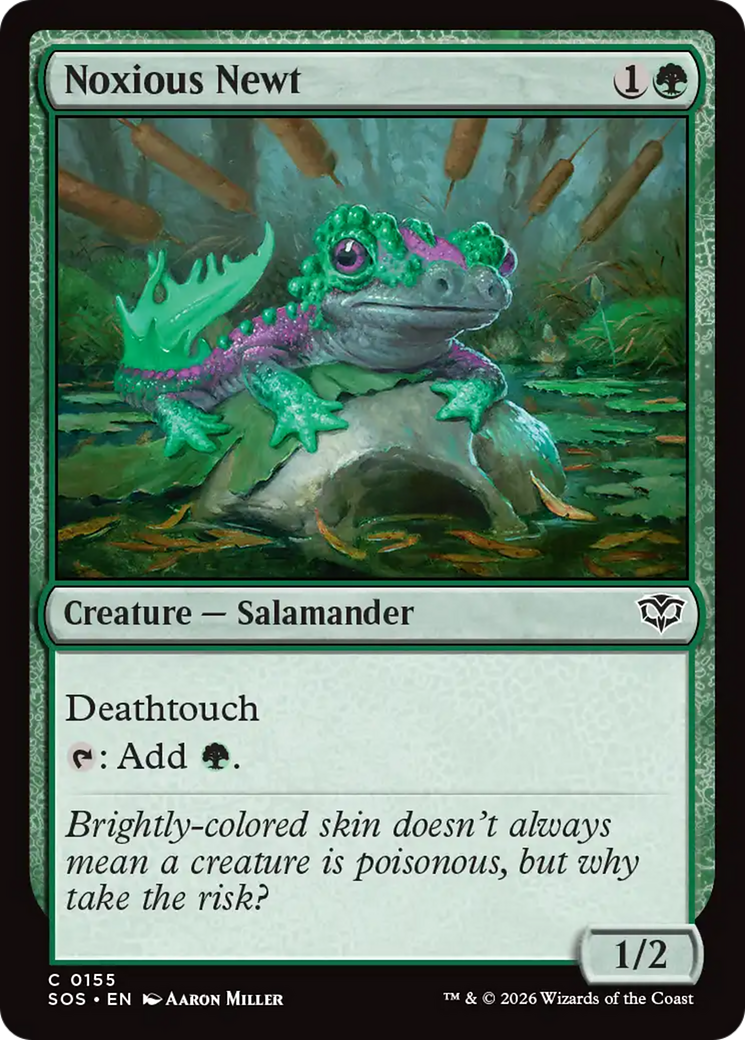 Noxious Newt [Secrets of Strixhaven] | I Want That Stuff Brandon