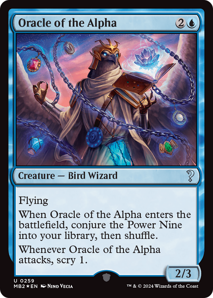 Oracle of the Alpha [Mystery Booster 2] | I Want That Stuff Brandon