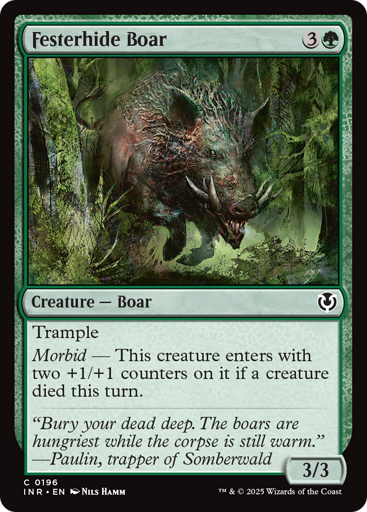 Festerhide Boar [Innistrad Remastered] | I Want That Stuff Brandon