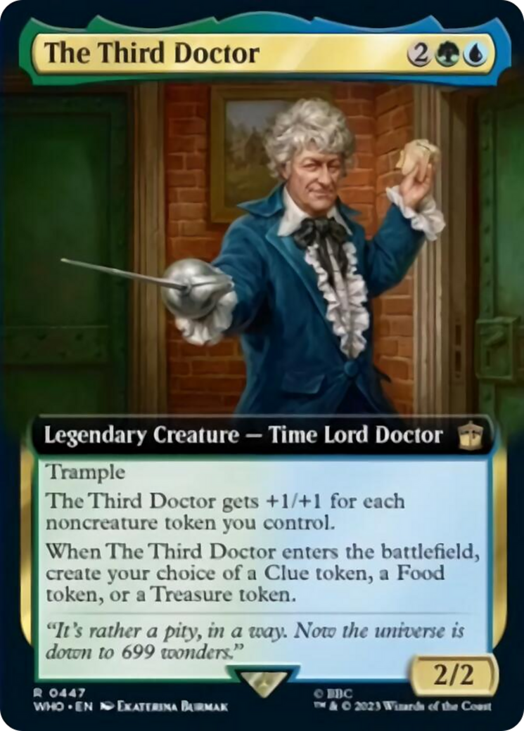 The Third Doctor (Extended Art) [Doctor Who] | I Want That Stuff Brandon