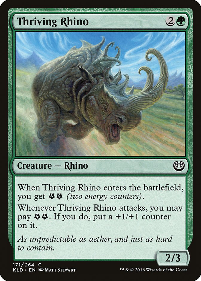 Thriving Rhino [Kaladesh] | I Want That Stuff Brandon