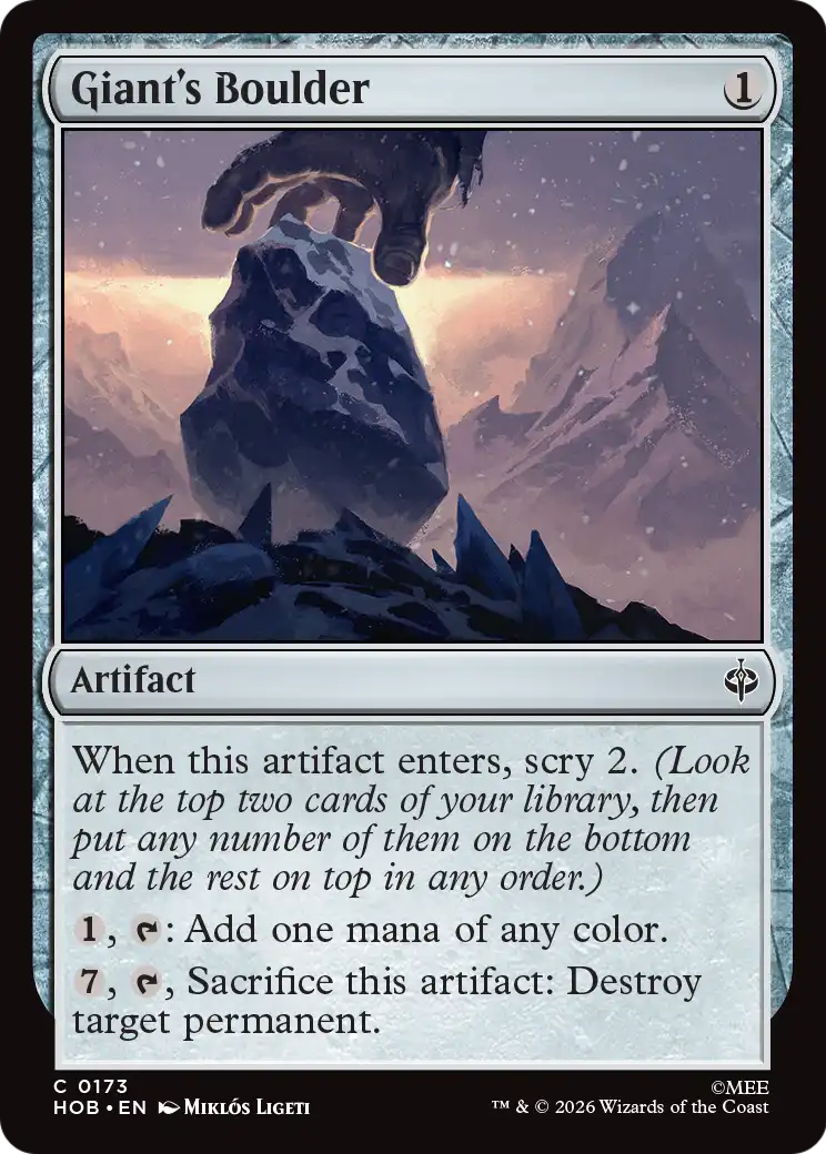 Giant's Boulder [The Hobbit] | I Want That Stuff Brandon