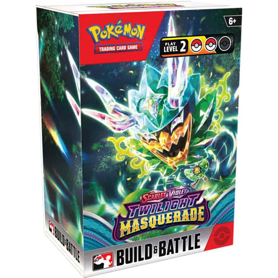 Scarlet & Violet: Twilight Masquerade - Build and Battle Box | I Want That Stuff Brandon